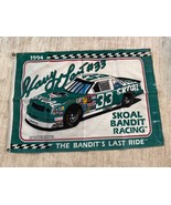 Rare Vintage 1993 #33 Harry Gant Skoal Bandit NASCAR Flag Banner - 43” X... - $743.13 MXN