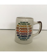 vintage Atlantic city large mug cup travel souvenir coffee cup desk decor  - $21.08