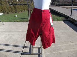 Nwt Dash Red Bermuda Shorts 18W - £12.17 GBP