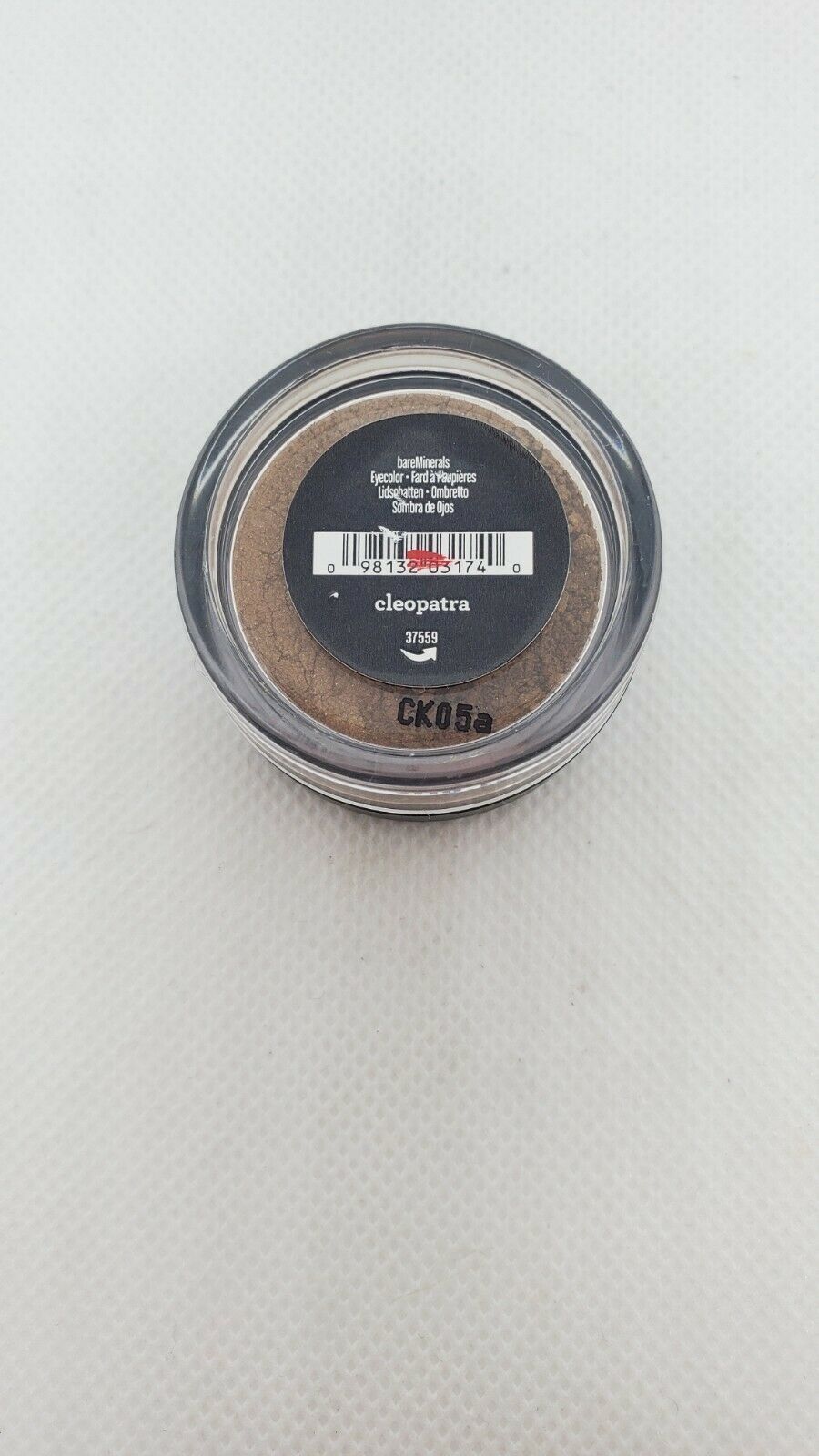 Primary image for New bareMinerals Eye Shadow Eye Color in  Cleopatra 37559 .57g Loose Powder