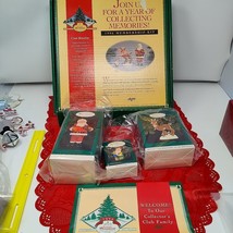 HALLMARK KEEPSAKE ORNAMENT 1996 MEMBERSHIP KIT RUDOLPH THE REDNOSED REIN... - $297.86 MXN