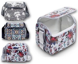 Vera Bradley Stay Cooler Lunch Box Choice of Patterns Zip Top Retail $49 - $27.99
