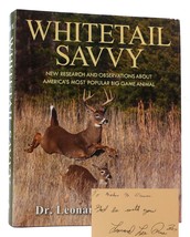 Dr. Leonard Lee Rue Iii Whitetail Savvy Signed New Research And Observations Abo - £224.95 GBP