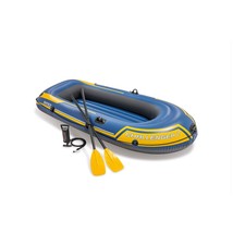 Intex Challenger 2, 2-Person Inflatable Boat Set with French Oars and Hi... - $82.99