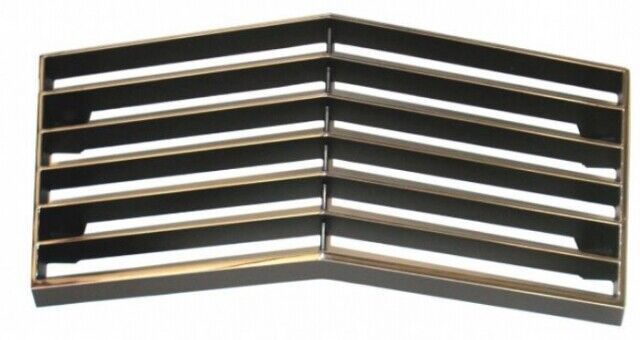 1973 Corvette C3 Front Center Grille With Chrome - $85.09