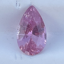 Certified 1.43 Cts Natural Padparadscha Sapphire Pear Cut Loose Gemstone - £746.32 GBP