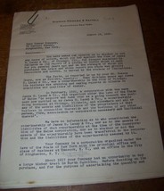 1930 HINMAN HOWARD KATTELL LAWYER BOLLHEAD BINGHAMTON NY KENT TIMBER CO ... - £7.81 GBP