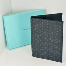 Tiffany &amp; Co Open Hearts Bifold Wallet in Black Leather by Elsa Peretti - £288.73 GBP