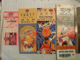 NBA New York Knicks Ticket Stubs 1988 97 04 MSG  $ 3.95 Each make offer on lot - £3.07 GBP