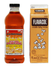Flavacol Popcorn Seasoning &amp; Buttery Flavor Popcorn Topping Combo - £22.67 GBP