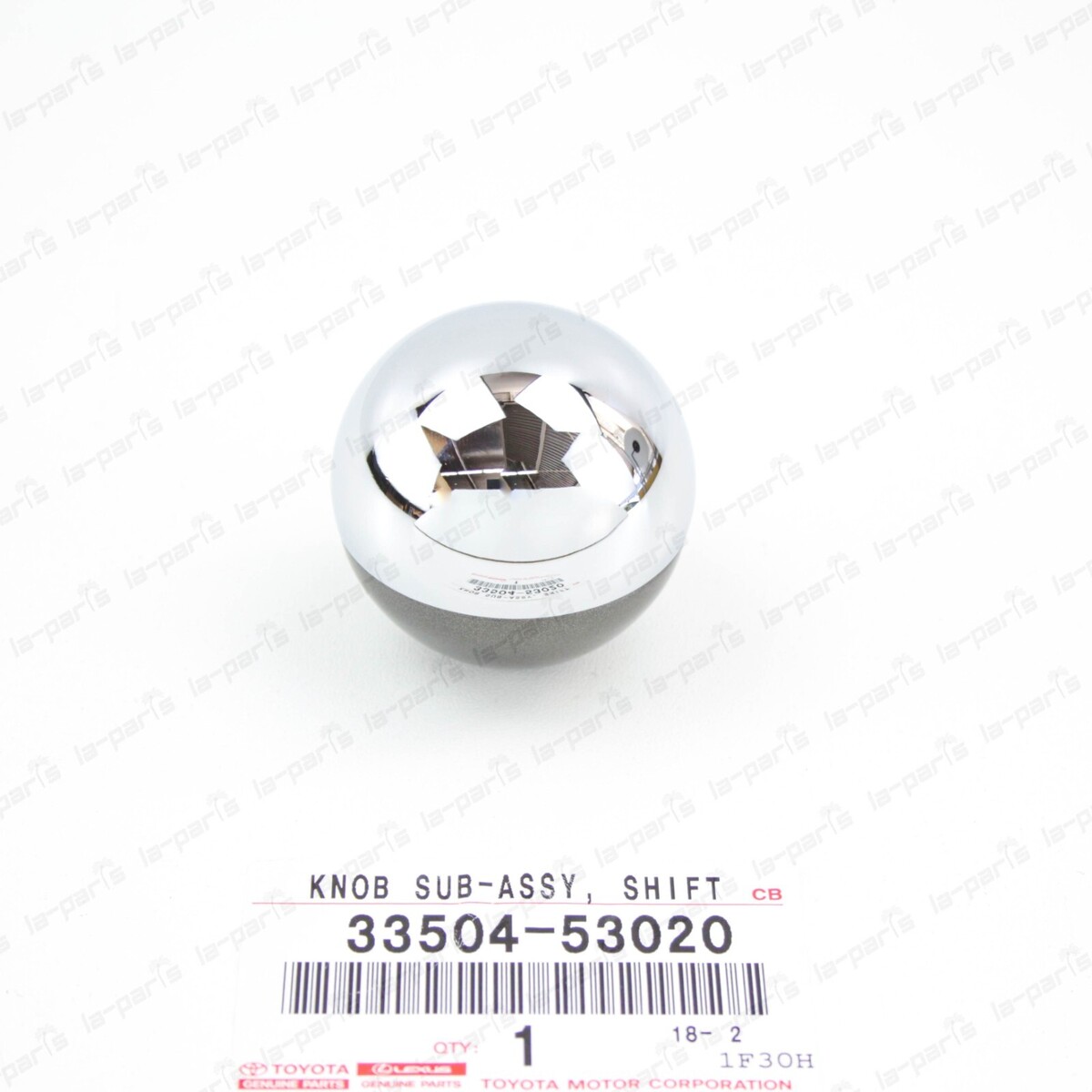 NEW GENUINE FOR LEXUS IS300 TOYOTA MR2 SPYDER CHROME SHIFT KNOB 3350453020  - $65.50