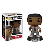 FUNKO POP Star Wars Episode VII FINN 59 New Vinyl Figure w/Protector MIB - $168.48 MXN