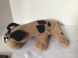 VINTAGE 1985 Tonka 18" Pound Puppies Tan Dog with Dark Brown Spots and Collar - £11.61 GBP