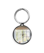 Window Panes Circle Keychain - $27.23 CAD