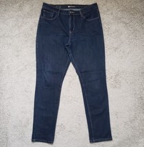 Levi&#39;s Men&#39;s Size 32 High Rise Skinny Dark Wash Blue Denim Jeans - $20.70