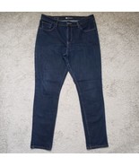 Levi&#39;s Men&#39;s Size 32 High Rise Skinny Dark Wash Blue Denim Jeans - $20.70