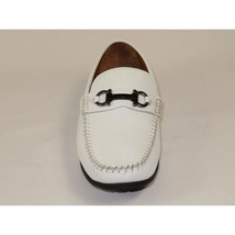 Men's Driving Shoes GENIO Turkey Casual Dress Genuine Leather 120741706 White image 2