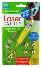 Laser Cat Toy Keychain - $8.13