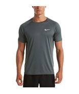 Nike Dri-FIT Hydroguard Swim T-Shirt Iron Gray Size 2XL UPF 40+ Reg-Fit - €25,56 EUR