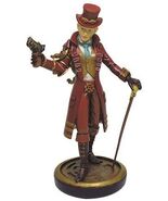 Steampunk Collection Detective Lady Captain Mechanical Old Tech Statue F... - $802.91 MXN