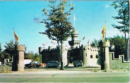 Ontario Postcard Midland Palm Beach Road Castle Village Giftshop - £1.67 GBP