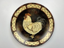 Gorgeous! Vintage Rooster Collectors Plate Bowl ~10 Inch Old Collectable Antique - £70.39 GBP
