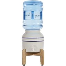 Primo Ceramic Countertop Water Jug Dispenser/Crock with Stand, Water Dis... - $94.52 CAD