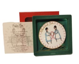 P Buckley Moss Ornament Together In Hope COA #A1705 NIB L.E. Moss Signed onFront - £47.78 GBP