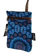 South African SHWE Handmade CrossbodyNWT Bright Blue Batik - $39.59