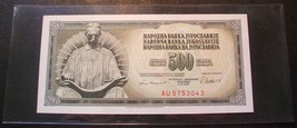 1981 - Uncirculated 500 Dinara - Yugoslavia - In Holder - £7.97 GBP