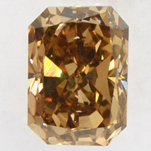 Brown Radiant Diamond Natural Fancy Color Loose 1.32 Carat VS1 IGI Certificate - £1,713.16 GBP