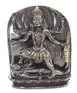 Mahakali Idol In Black Agate - 1521 gms - $13,166.48 MXN