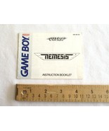 Nemesis Original Nintendo Gameboy Instruction Booklet Book Manual GB Japan - $178.23 MXN