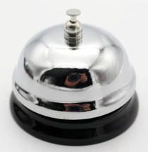 Mini Hotel Desk Bell small 2 1/2&quot; ding Tap RiNg front counter Reception ... - $28.24