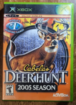 Cabela&#39;s Deer Hunt 2005 Season – Xbox, 2004 (Complete with Manual) - £6.32 GBP