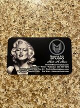 Maverick Arts Studio Card Marylin Monroe Image M.M. Moore - $4.00