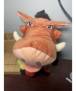 Pumbaa Warthog Plush 22&quot; The Lion King Genuine Disney Authentic - $22.97