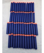 Lot Of (50) Hasbro Nerf Gun Blue Elite Darts 2 7/8&quot; Replacements - $460.16 MXN