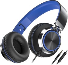 Ailihen C8 Headphones Wired, On-Ear Headphones With Microphone And, Blac... - $41.99