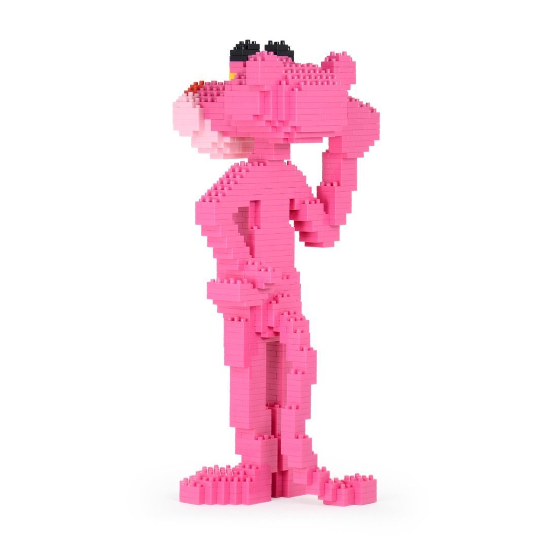 Pink Panther Brick Sculpture (JEKCA Lego Brick) DIY Kit Item image 5