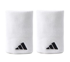 adidas Tennis Wristbands Sports Badminton Squash Sweatband White 2 PC NW... - $29.60