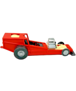 1982 Fisher Price Pullback Dragster #369 Red No Car Body or Figure - $10.99