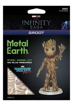 Fascinations Metal Earth Marvel Guardians of the Galaxy GROOT 3D Steel Model Kit - $19.98