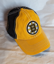 Boston Bruins Reebok NHL Yellow Face Off Headwear Hat Cap Adjustable 12/13 EUC - $17.41