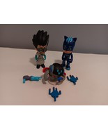 PJ Masks Romeos Lab Playset Lot and More Robot Tools Weapons Catboy Etc - £11.17 GBP