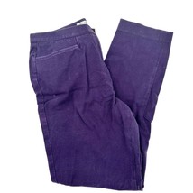 Jones Wear Sport Pants Size 14 Plum Stretch Front Pockets 30 inch Inseam - £10.90 GBP