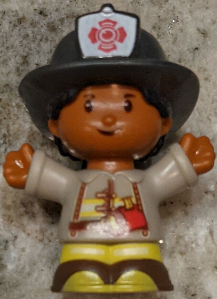 Primary image for Fisher Price Little People 2016 Firefighter Girl Figure