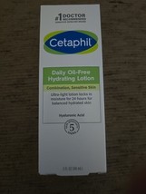 Cetaphil Daily Oil Free Hydrating Lotion Hyaluronic Acid Face Combine 3oz(Y86) - $12.11