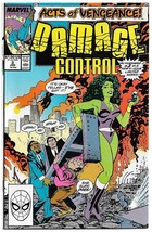 Damage Control #3 (1990) *Marvel Comics / Copper Age / She-Hulk / Ernie Colon* - $4.00