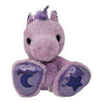Aurora Dreaming of You Purple Unicorn Plush 10&quot; Stuffed Animal - $9.89